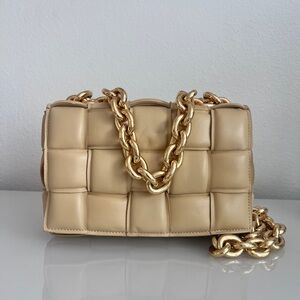 Chain Butter Color Quality Shoulder Fashion Bag